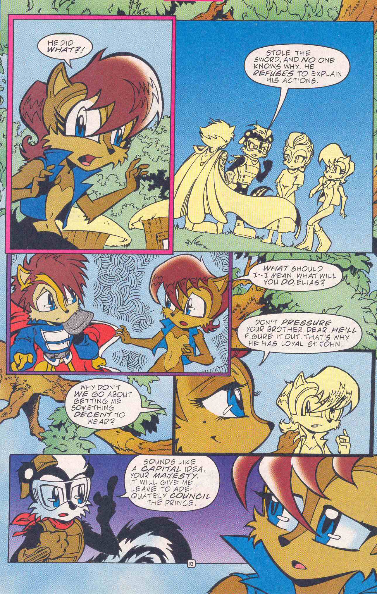 Sonic - Archie Adventure Series April 2001 Page 12